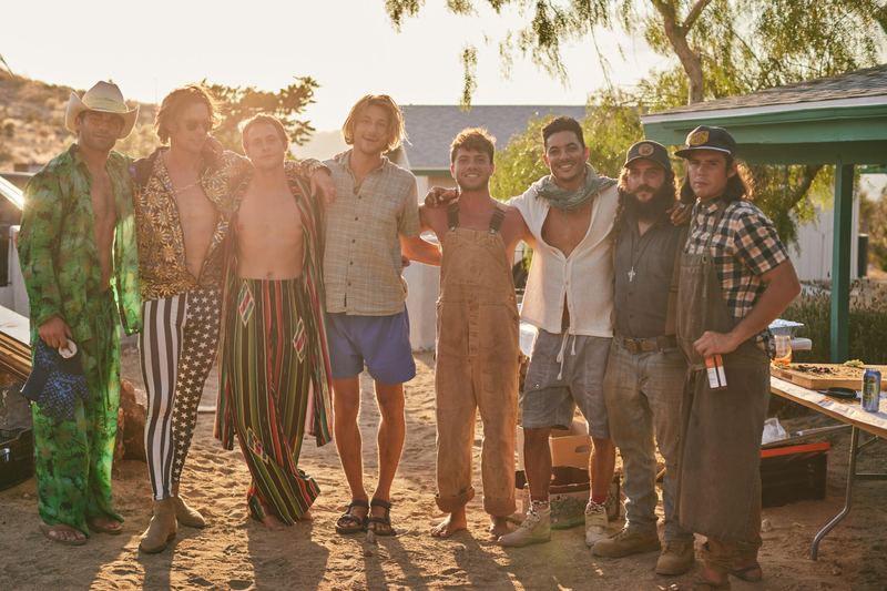 The people who came together: chef, shepherd, neighbors, friends.